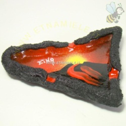 Apri scheda prodotto: Portacenere decorato con l`Etna in eruzione 