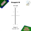 Apri scheda prodotto: Micro Groppini Serie M Galvanizzati